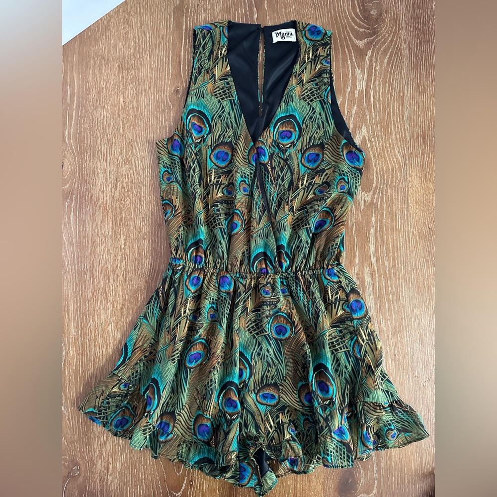 Show Me Your Mumu Riri‎ Peacock Romper